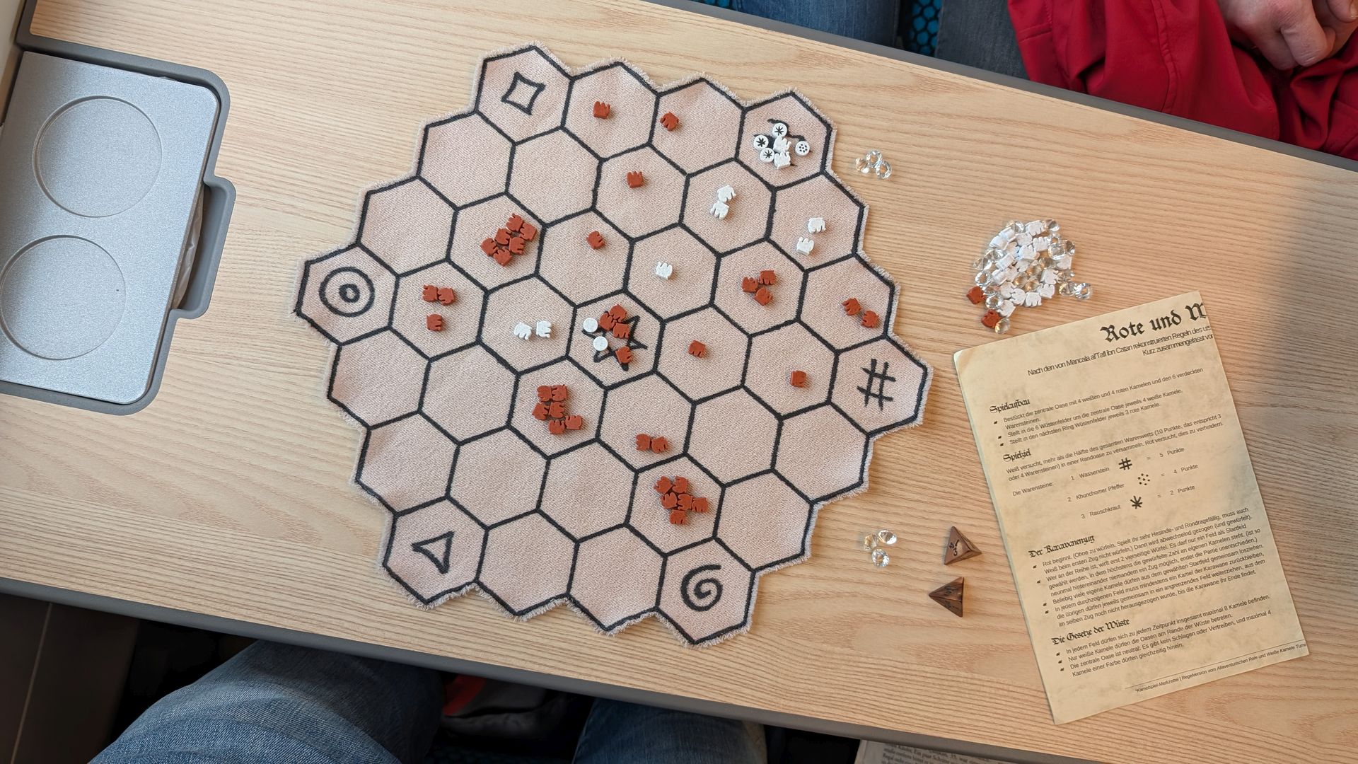 Miniversion (Zug-Tisch-geeignet!)